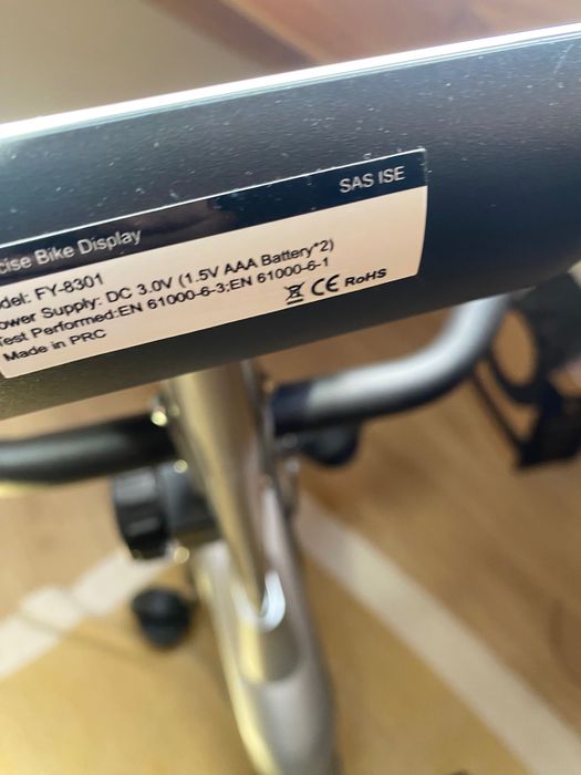 bicicleta estática como nova