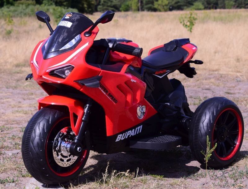 Mega Motor 3 Kołowy Bupaiti, Dwa Silniki , Świecące Koła/Bpd-818