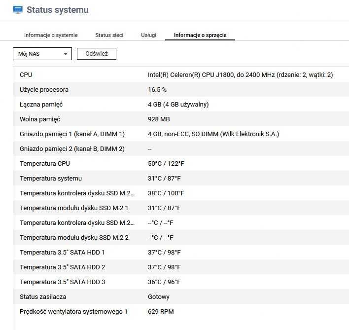 QNAP TS-351, 4GB, 3x HDD, 2x SSD, NAS