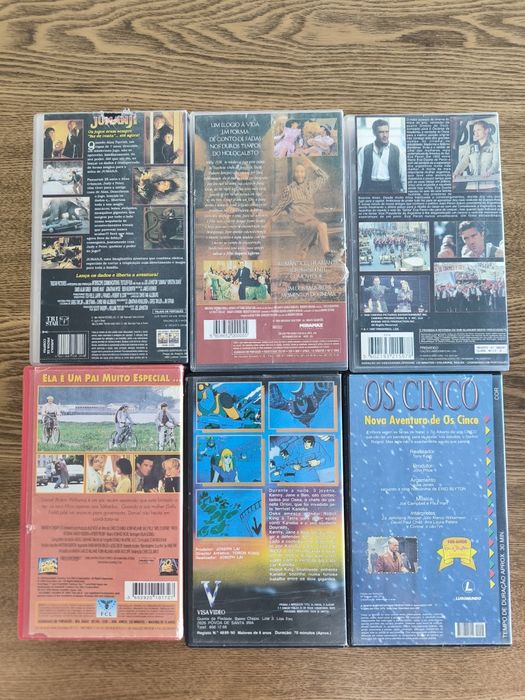 Filmes VHS - Jumanji, Vida é Bela