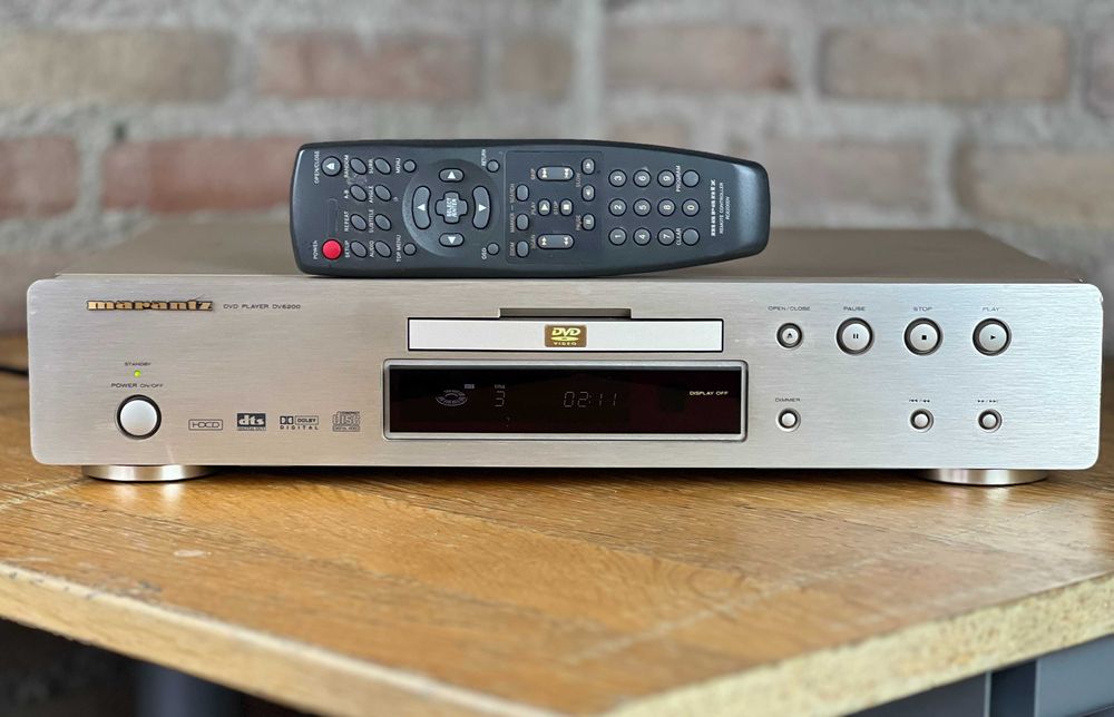 Marantz DV6200 – odtwarzacz DVD z wyjściami cyfrowymi