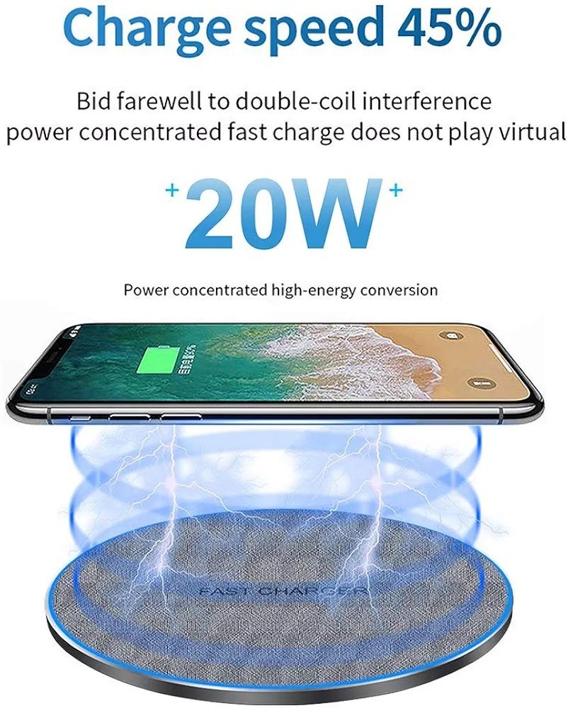 Bezprzewodowa ładowarka do AirPods  iPhone 20W