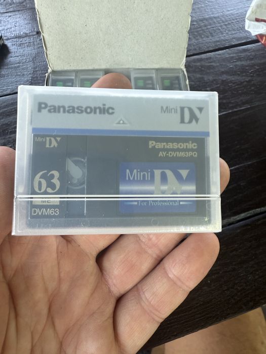 Відеокасета PANASONIC mini DV DVM-63 PQ