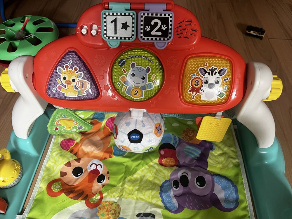 Mata edukacyjna muzyczna 4w1 dla bobasa niemowlaka Vtech