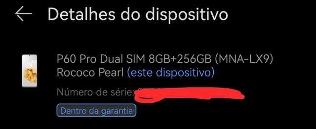 Huawei p 60 pro branco