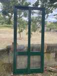 Porta aluminio lacado chave