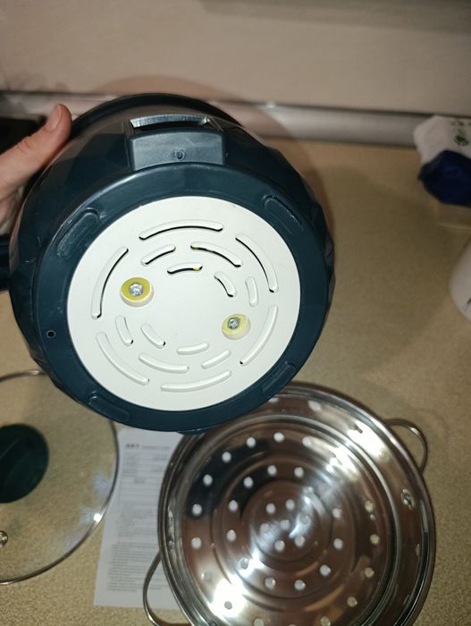 Електрична мультиварка рисоварка міні каструля 1,5л