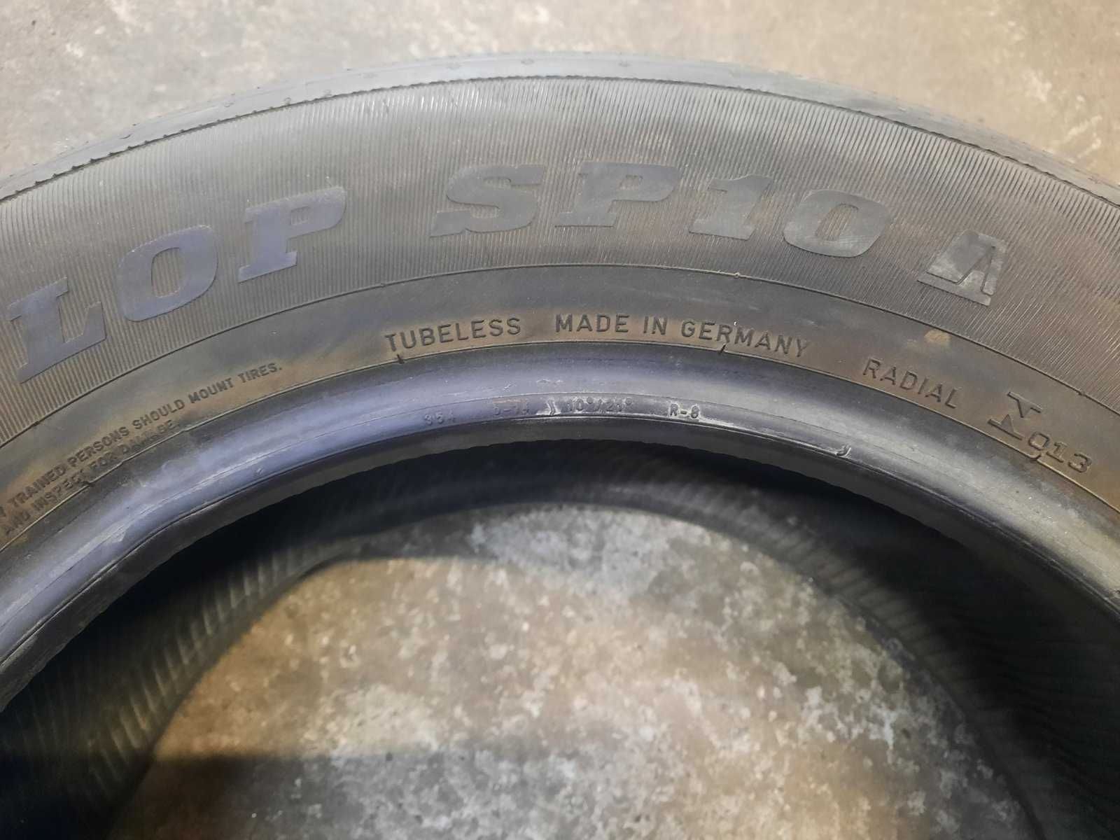 Літо 165/70 R14 dunlop sp 10a, ціна за пару 1400 грн