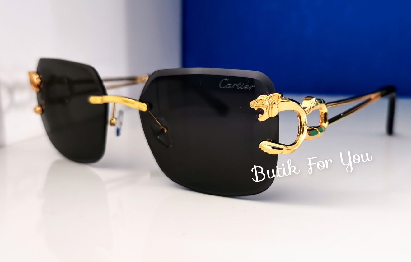 Okulary przeciwsłoneczne damskie premium Cartier