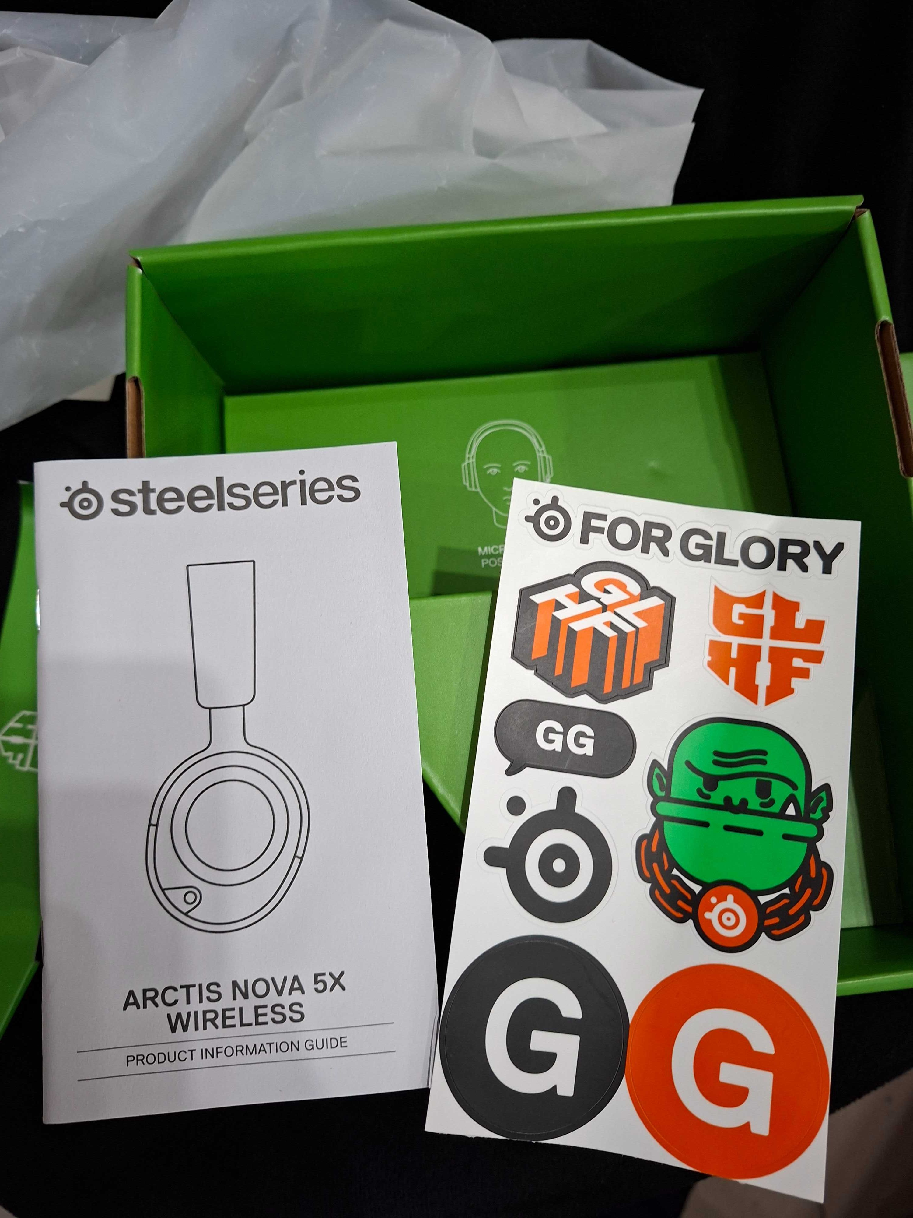 ZADBANE słuchawki gamingowe Steelseries Arctis Nova 5X KOMPLET
