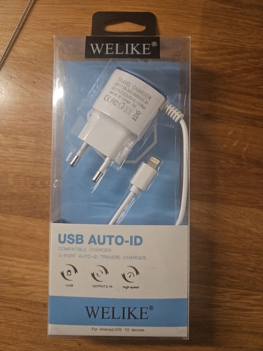 Ładowarka sieciowa Iphone lightning 5.0V 2.1A wyjście USB