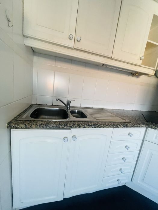 Banca de cozinha, de canto