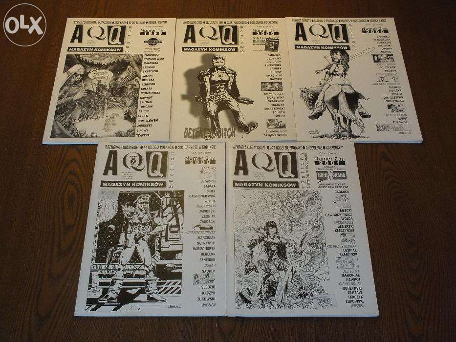 5 x AQQ = Magazyn Komiksów AQQ (fanzin komiksowy z dawnych lat ;)