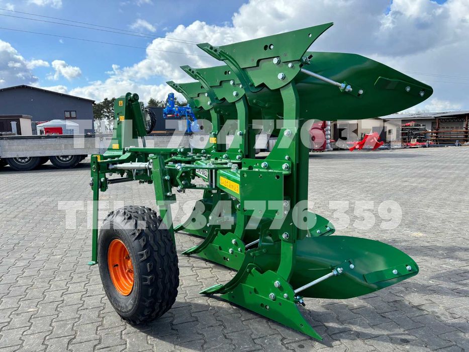 Pług obrotowy zagonowy EURO MASZ odkładnie kvernalend 18" 3/4/5 skiby