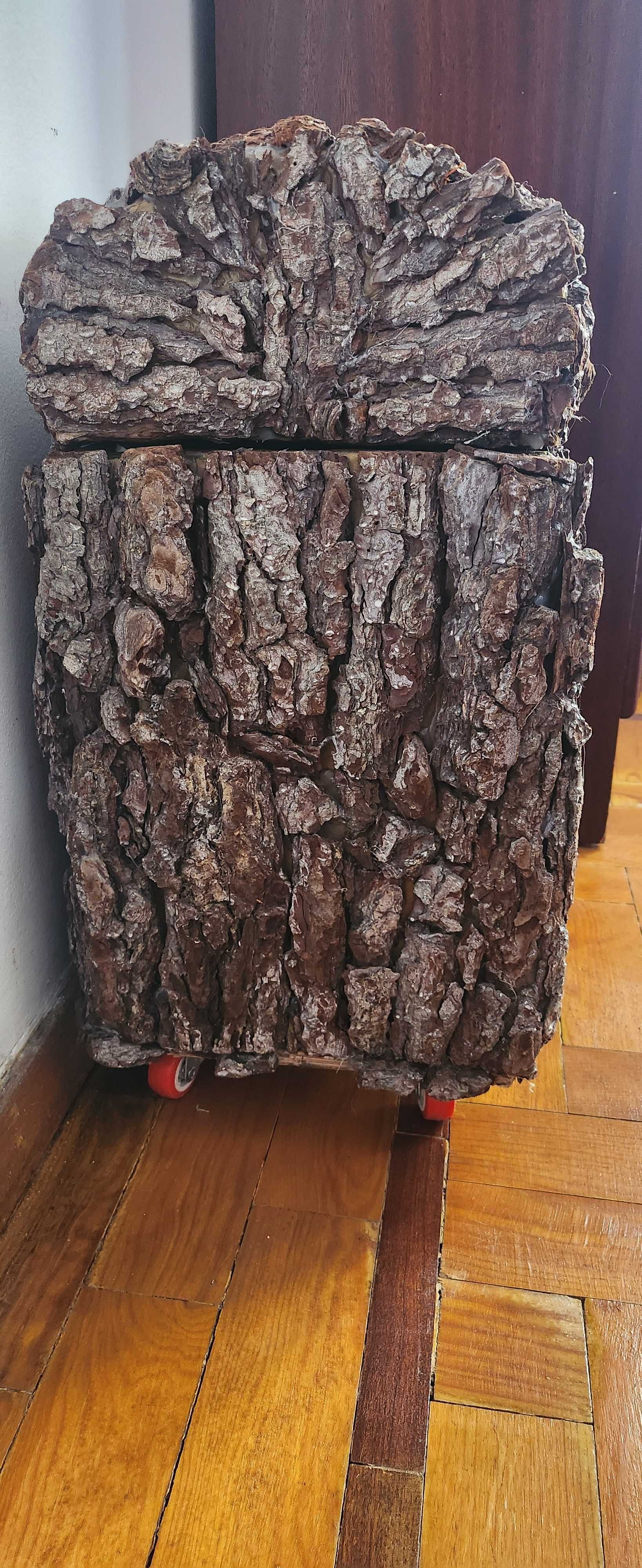 Arca decorativa com arrumacao