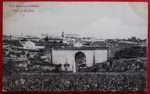 Vila Real Ponte do Rio Cabril postal ilustrado não circulado