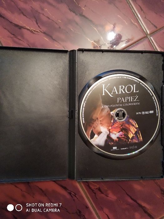 Płyta DVD "Karol,papież który pozostał człowiekiem"