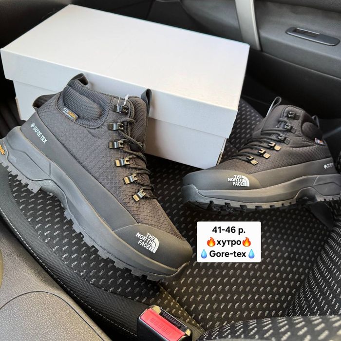 Кросівки чоловічі THE NORTH FACE GLENCLYFFE Gore-Tex зима хутро