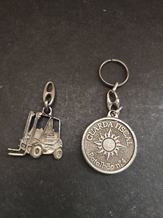 Porta-chaves Forklift e Guarda Fiscal