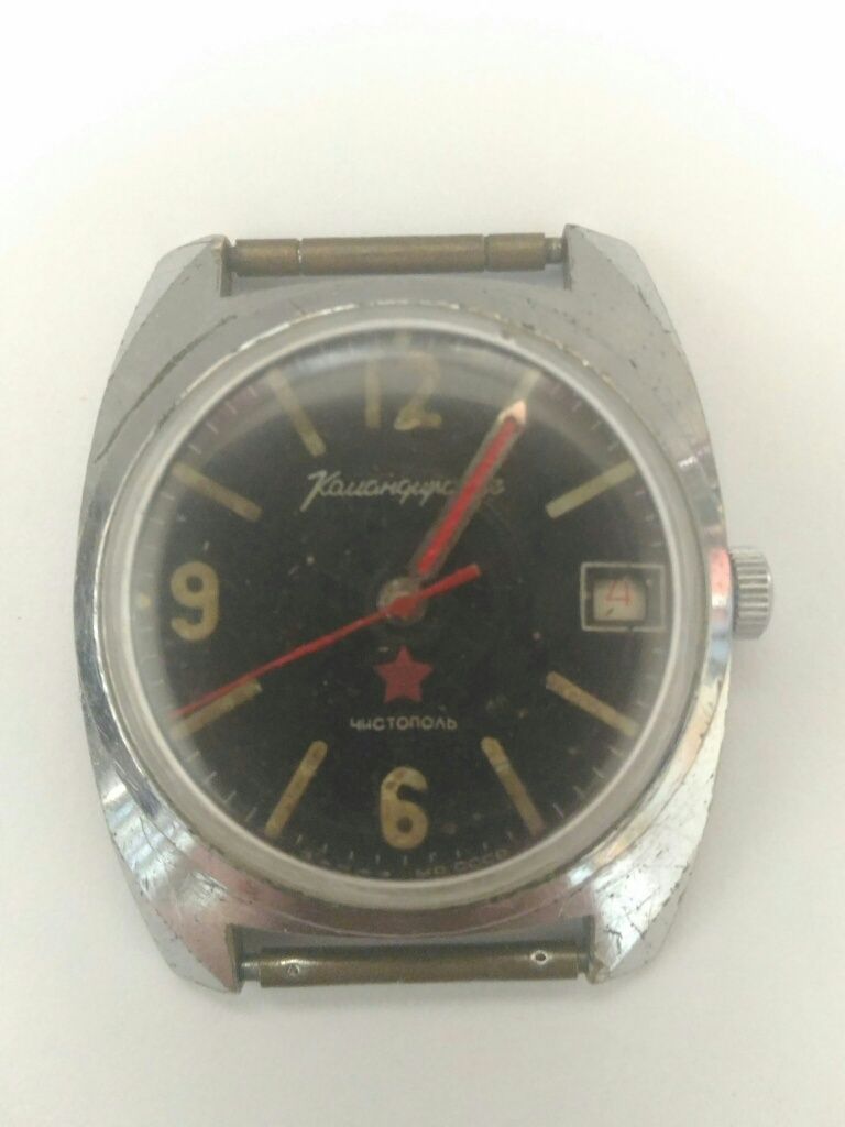 Часы наручные годинник Восток; Командирские заказ МО СССР Чистополь