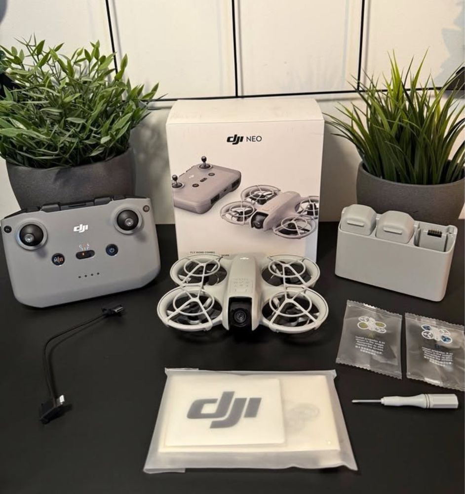 DJI Neo Combo – NOVO, apenas 15 min de voo