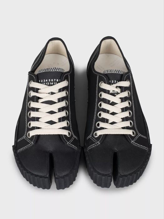 Кеды maison margiela tabi full black mm6