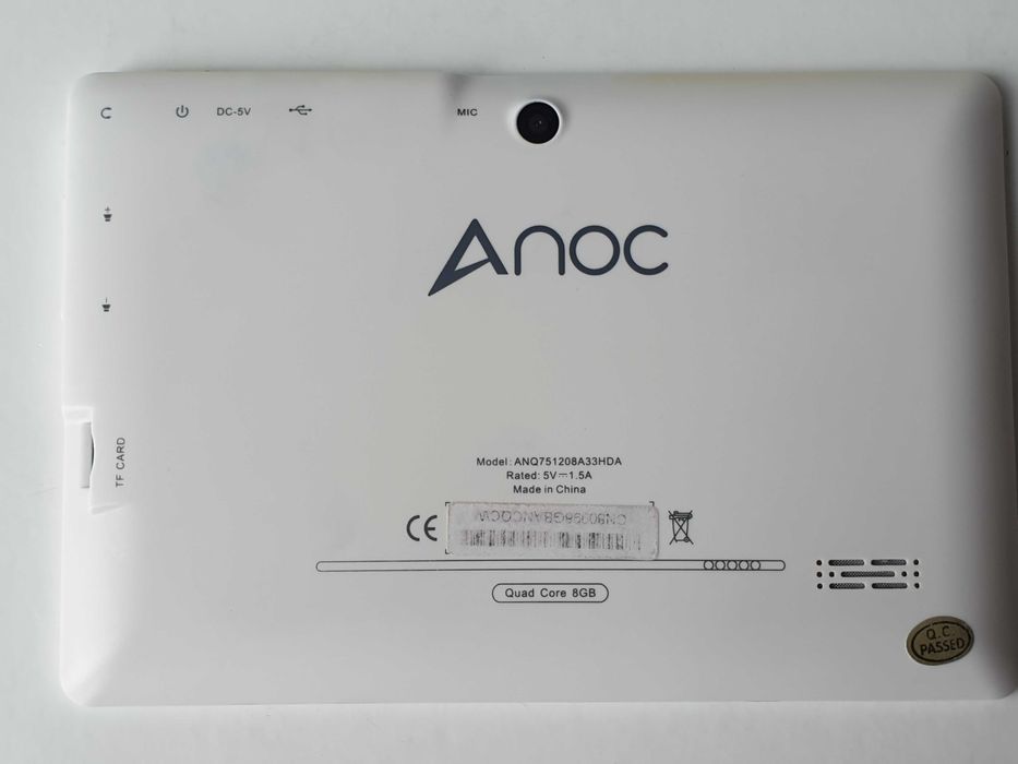 планшет 7" 8GB  Anoc ANQ751208A33HDA 8GB +комплект