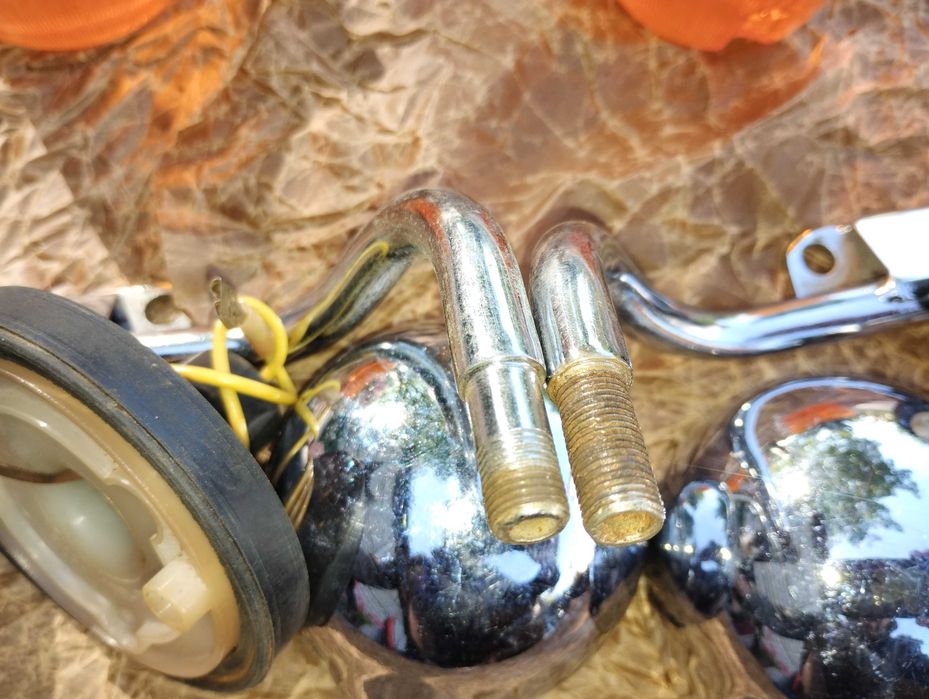 Wsk dudek kierunkowskazy sport chrom bańki