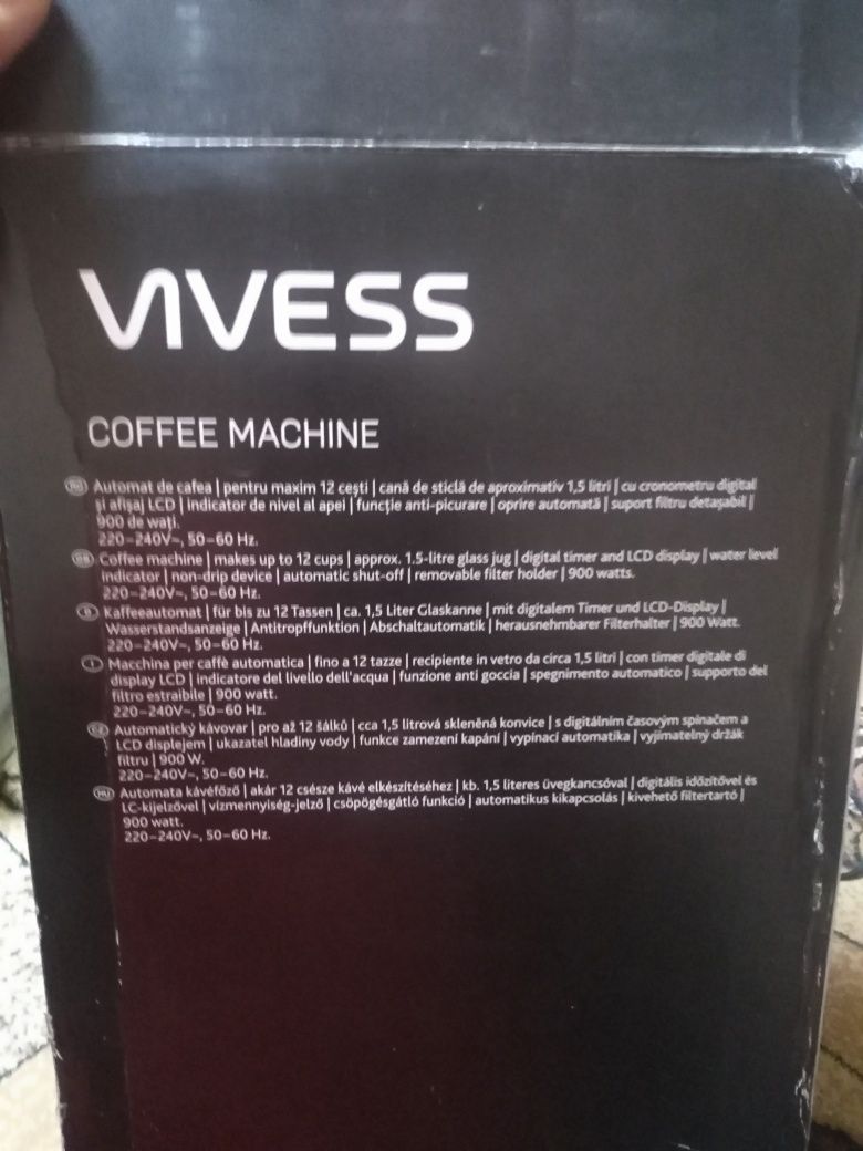 кофеварка VIVESS