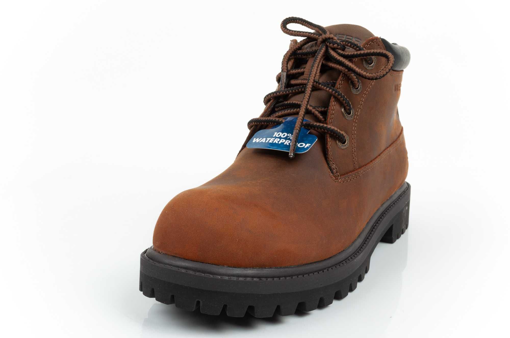 Buty męskie trapery Skechers  wodoodporne r. 40-45