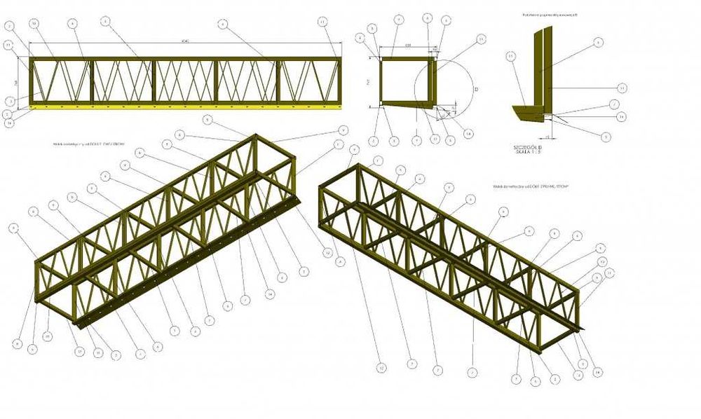 Projekty konstrukcji stalowych aluminiowych i drewnianych- MES