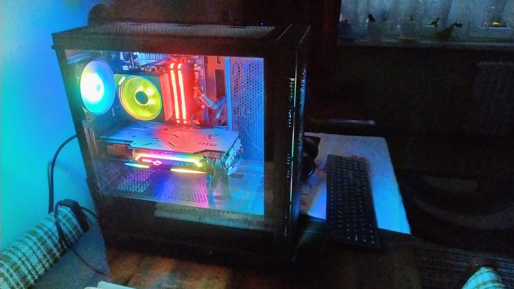 Komputer gamingowy - Ryzen 7, RTX 2080, 16GB DDR4, SSD