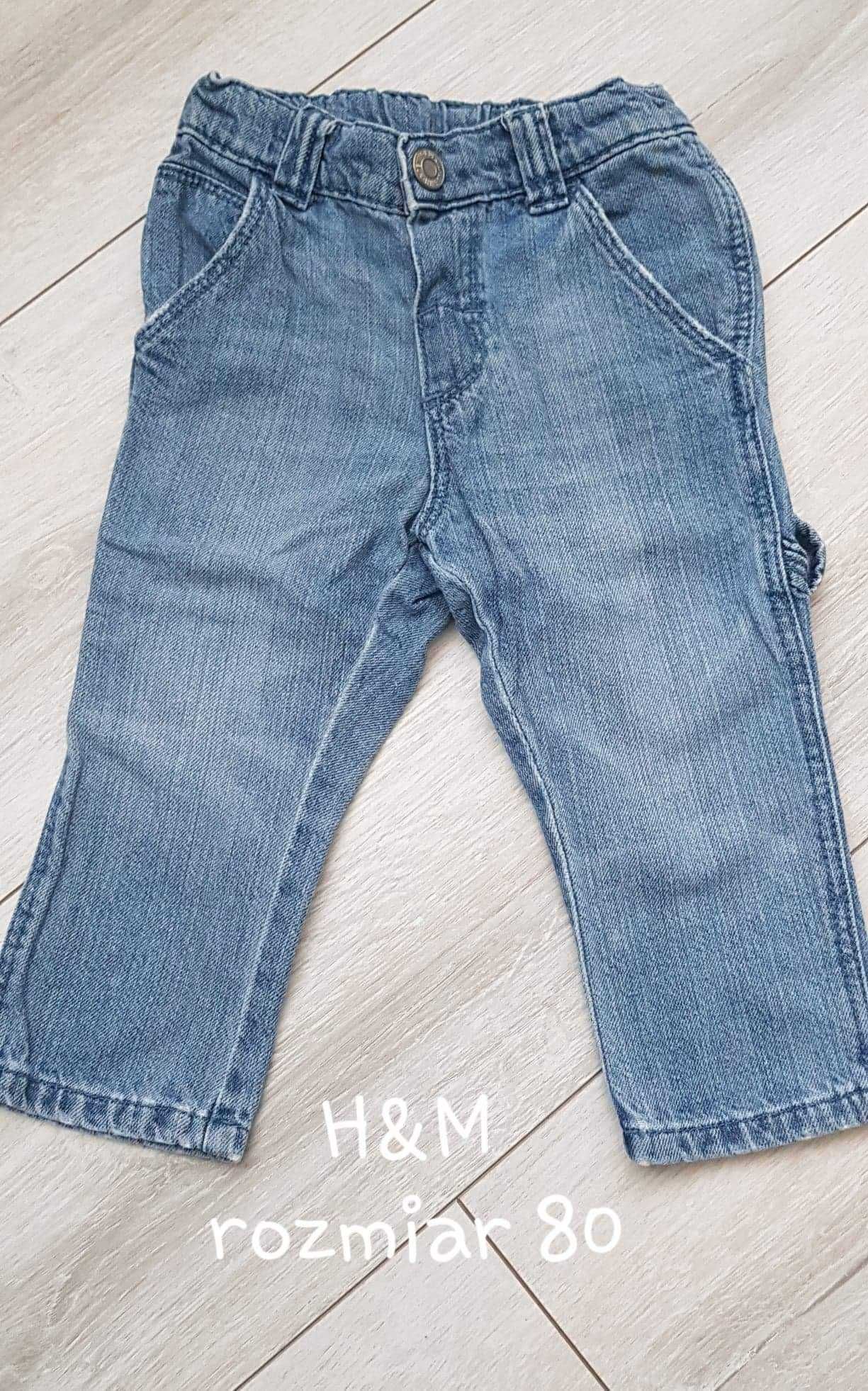 Spodnie jeansy chłopięce H&M