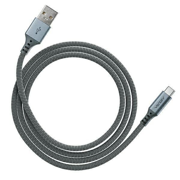 Kabel Ventev 1.2M Usb-A/Usb-C Srebrny/Silver 29406