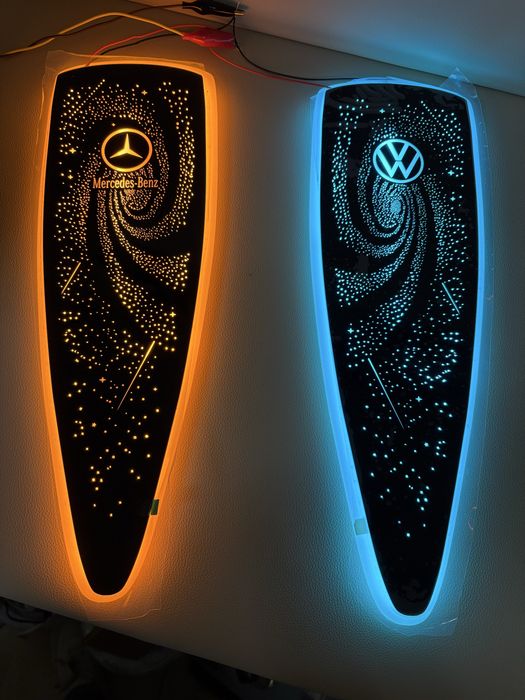 Декоративний світильник/Ночник в авто VW/Mercedes