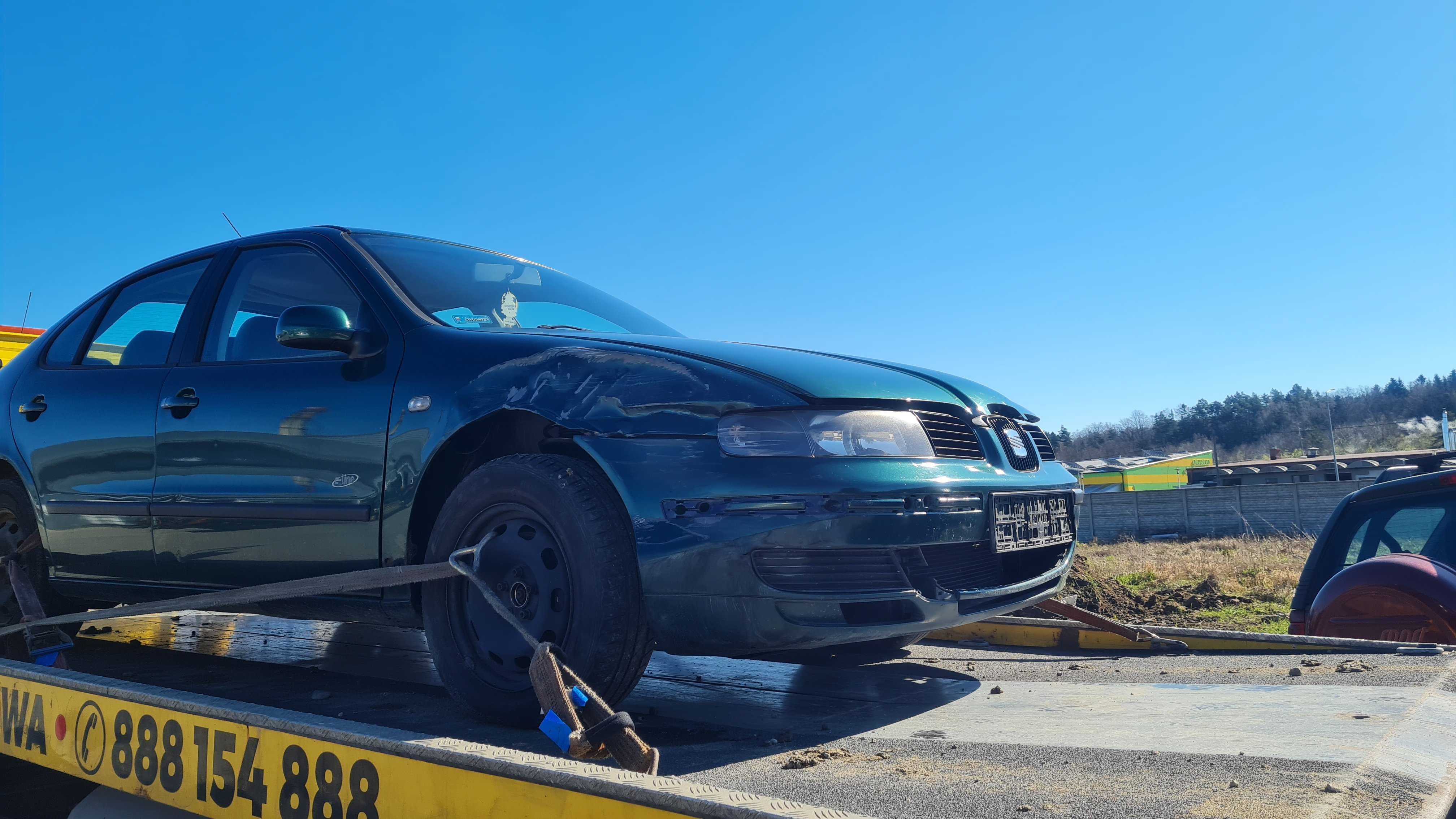 SEAT LEON 1,9 TDI z 2001R. samochód na części Auto Plus Gorlice