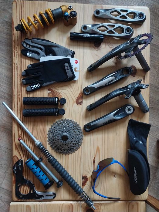 Барахол. Rock shox lyrik spank shimano sram