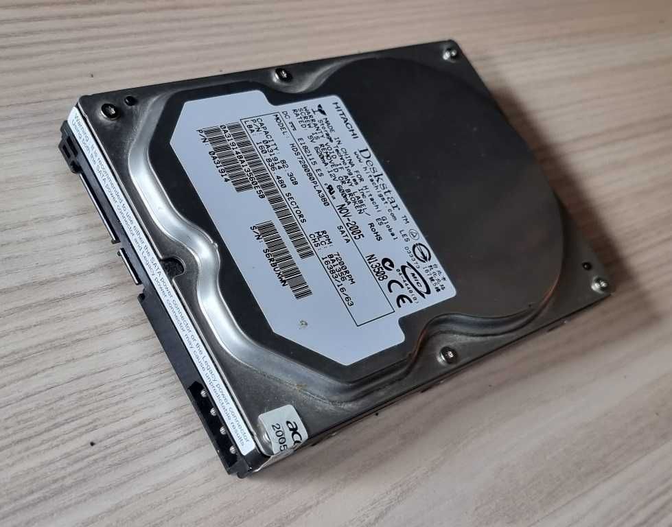 Disco rígido HDD 3,5" - 80gb Sata