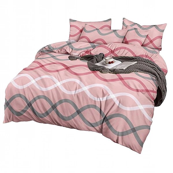 Pościel 200x220 Komplet 3 części Bawełna Satynowa Dalwin 693