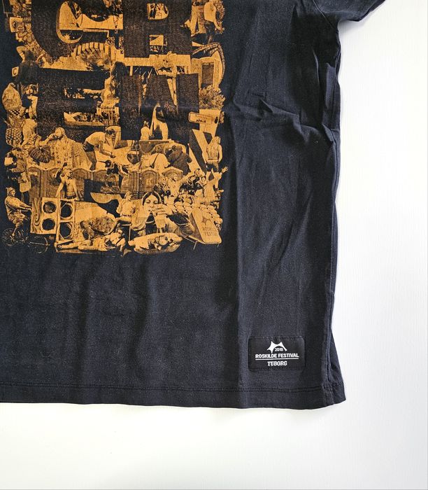 Roskilde Festival Tuborg 2018 Dania koszulka z festiwalu M czarna