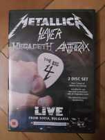 The Big Four Metallica Slayer Megadeth Anthrax Live in Sofia DVD