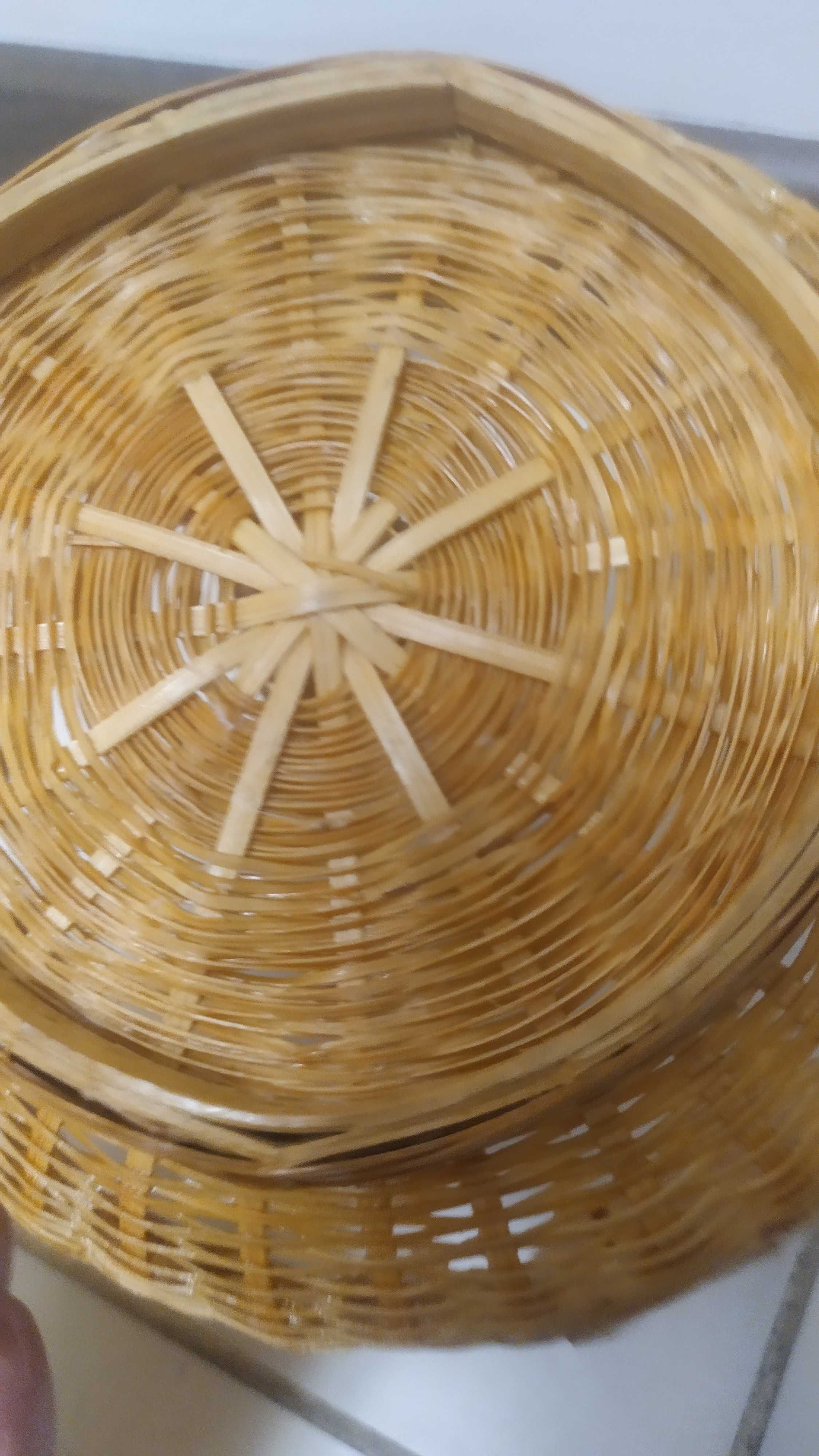 Koszyczek wiklinowy/ bambusowy w formie kaczki 8x10 cm