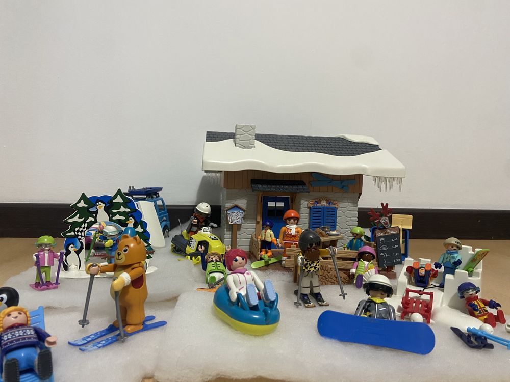 Casa Neve & Familia Playmobil