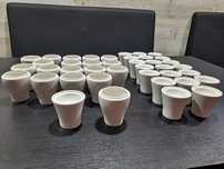 Cumbucas de Porcelana Branca