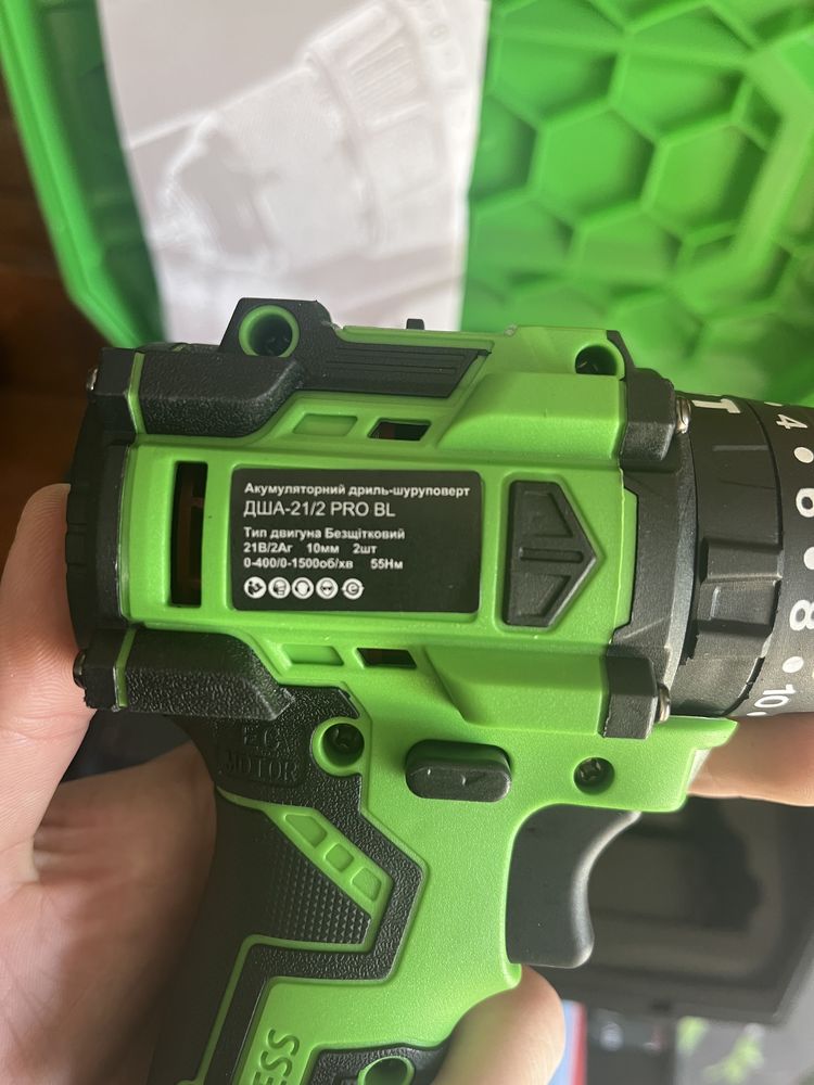 НОВИНКА! Акумуляторний шуруповерт FlinkerTec ДША-21/2 PRO BL