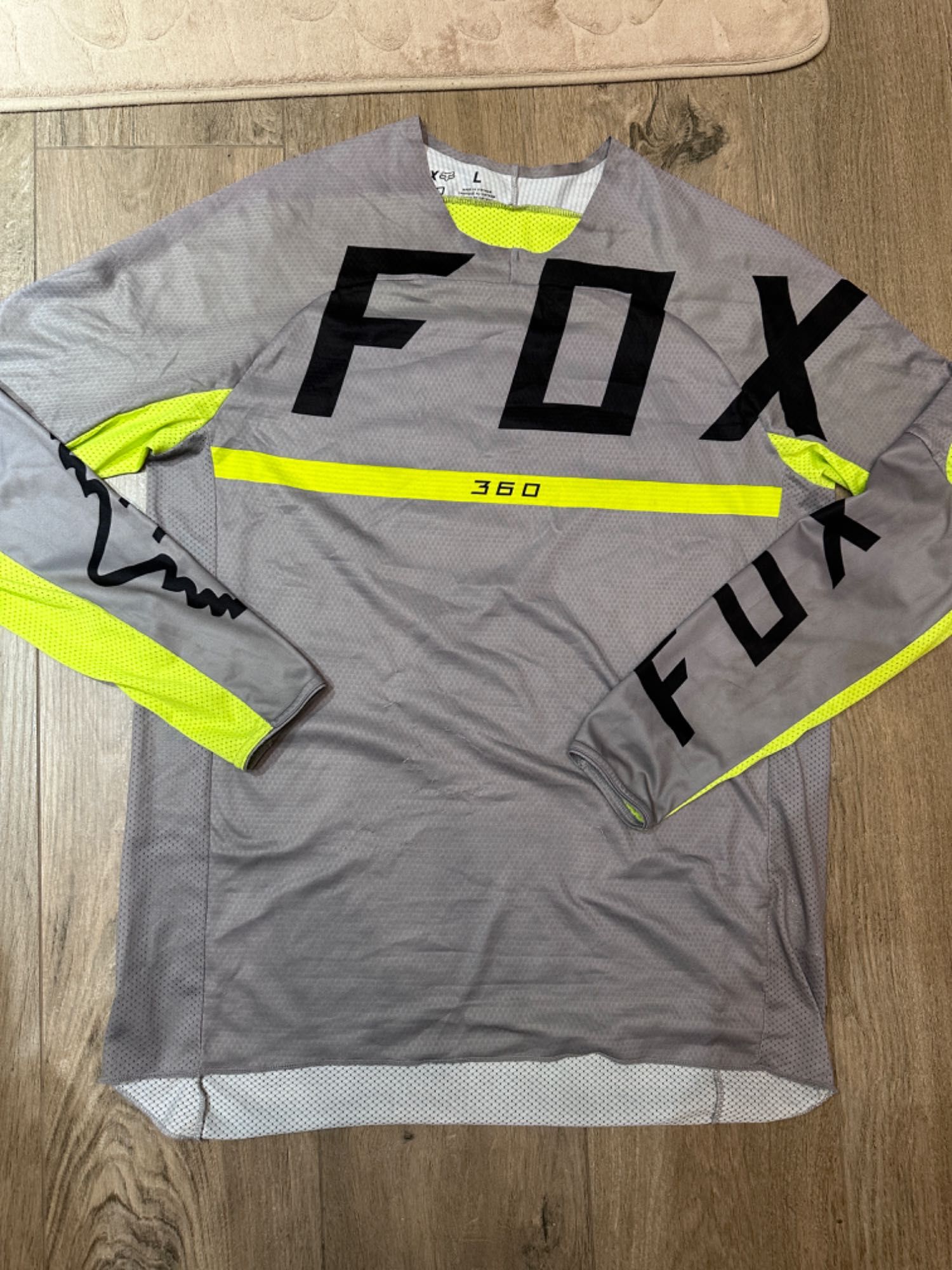 bluzka Fox + rękawice na crossa