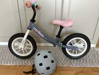 Rowerek biegowy Cariboo oraz kask