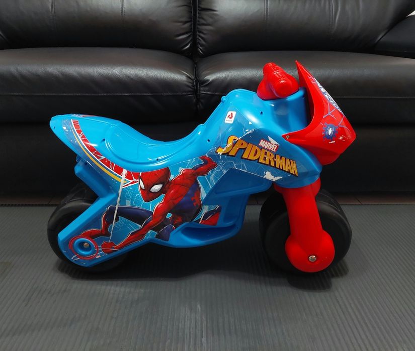 Andador Moto / mota para criança, Homem Aranha