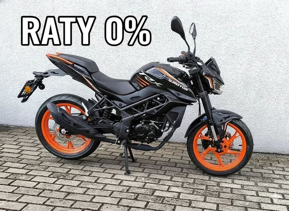 QJMOTOR TRX 125 QJMOTOR TRX125 Dostawa za 1 zl, Raty 0%na telefon 11KM CBS NA KAT A1/B