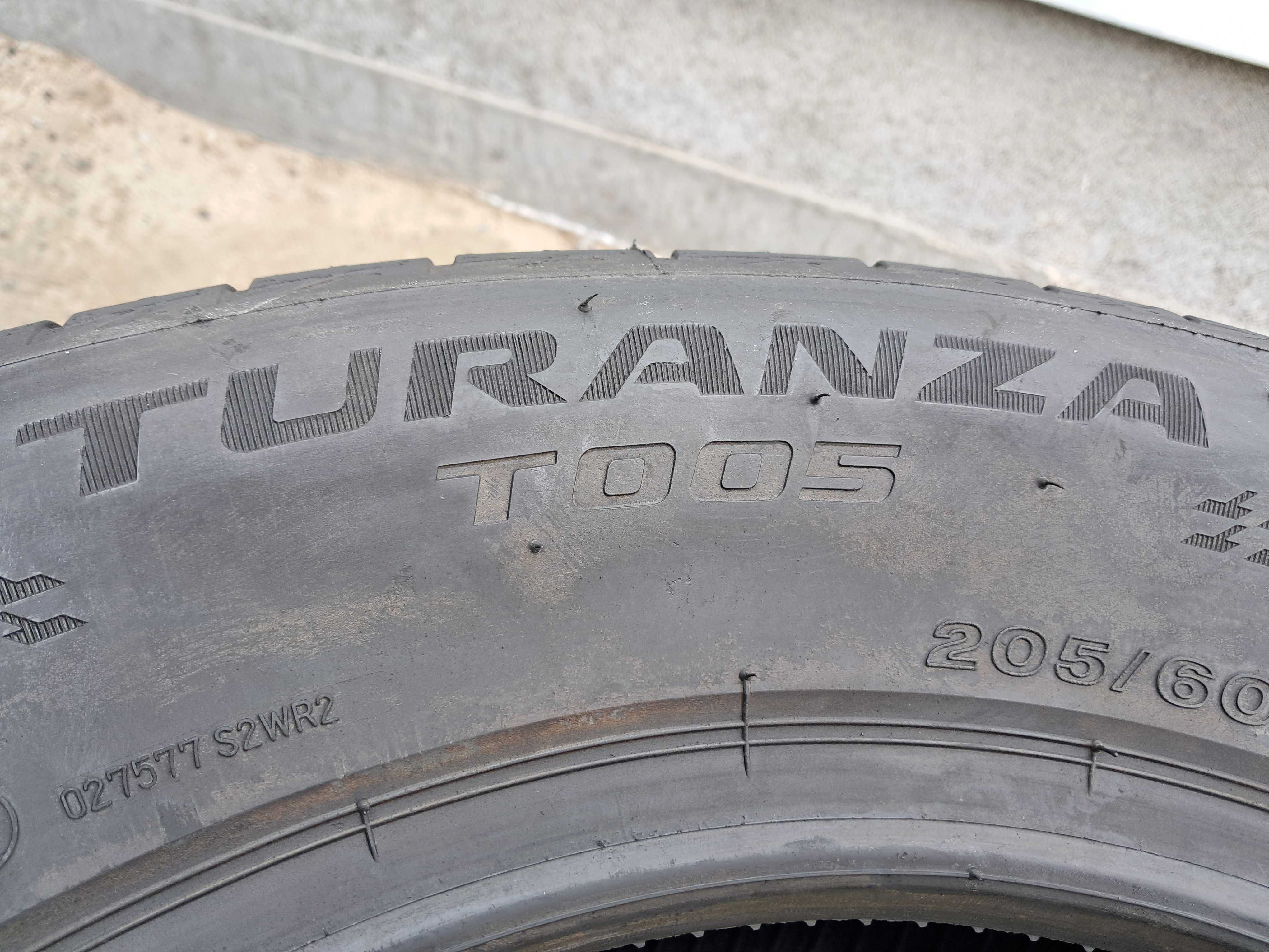 Резина літня Нова 205/60 R16 Bridgestone Turanza T005 (арт. 9765)